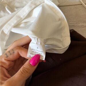 White Lightweight Top - S